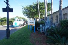 Train Tram near entrance to Clocktower Mall Bermuda.jpg