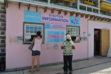 Bermuda Visitor Information Center with Bus & Ferry Transportation Prices List Posted.jpg
