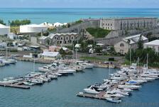 Yachts docked at piers off of Freeport Dr Bermuda.jpg