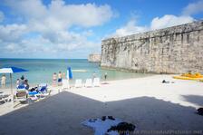 Edge of Snorkel Park Beach next to Bermuda Museum Wall.jpg