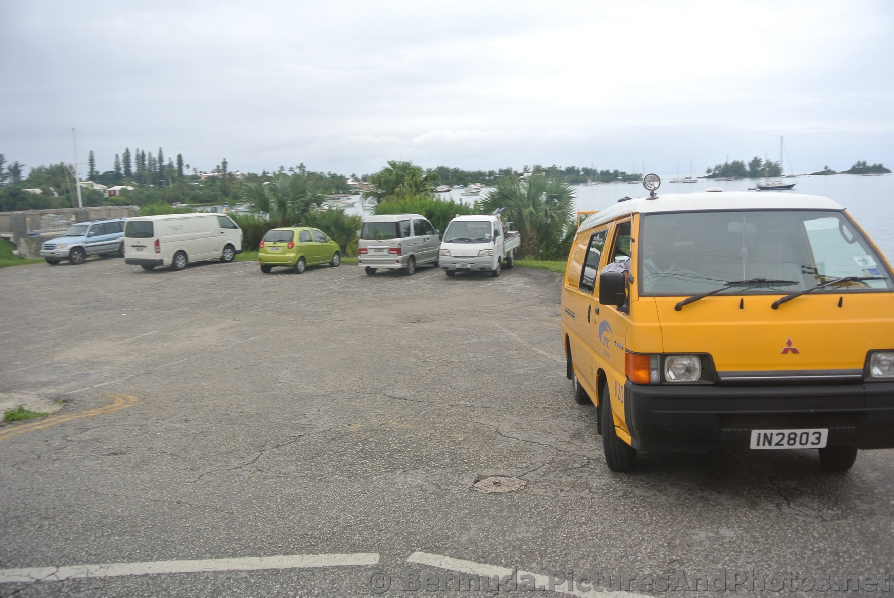 Parking area near Sugar Cane Point Beach Bermuda.jpg