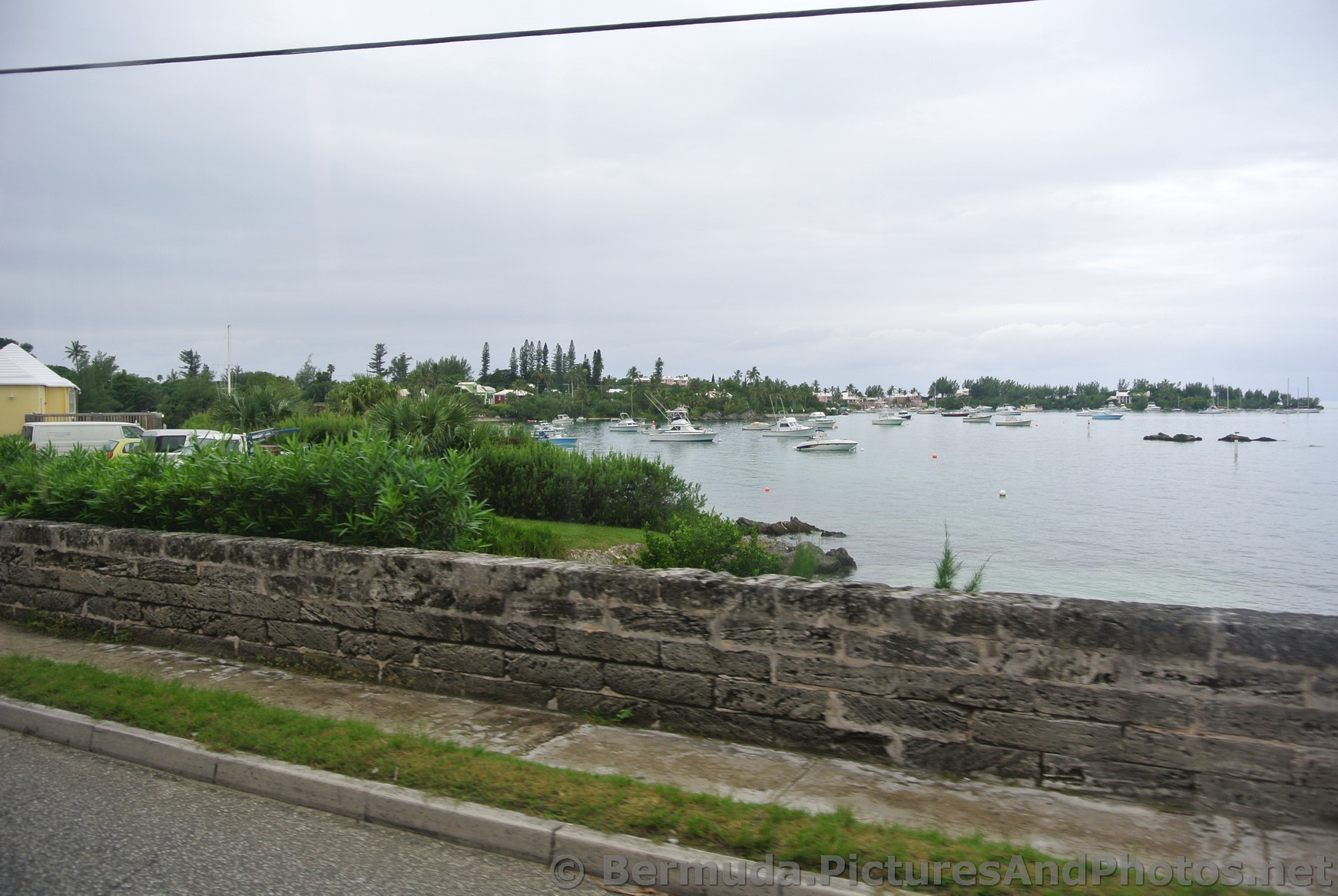 Looking out from Bus on Mangrove Bay Rd Bermuda.jpg