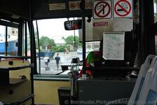 Inside a Pink Bermuda Bus near Royal Naval Dockyard.jpg