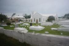 Saint Anne's Church White graveyard in Bermuda on South Rd.jpg