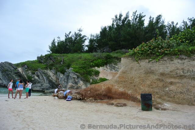 Sand graffiti at Horseshoe Bay Cove.jpg