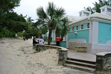 Faucets to wash sand off of feet outside Horseshoe Bay Public Bathrooms.jpg