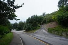 Horseshoe Rd nearing Parking area for Horseshoe Bay Bermuda.jpg