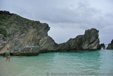 Black Rock formation at Horseshoe Bay Cove.jpg