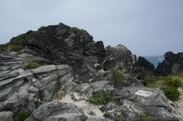 Rocky top of small hill at Horseshoe Bay Beach.jpg