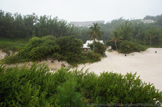 Fairmont Southampton Hotel viewed from Hill at Horseshoe Bay Beach.jpg