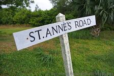 St Anne's Road sign on Lighthouse Rd Bermuda.jpg