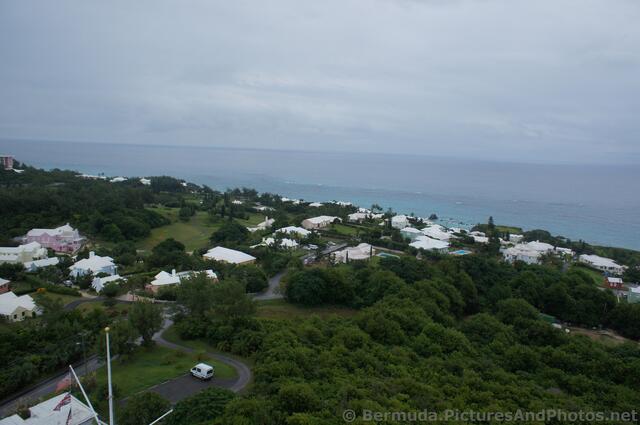 Sinky Bay Beach viewed from Gibbs Hill Lighthouse.jpg