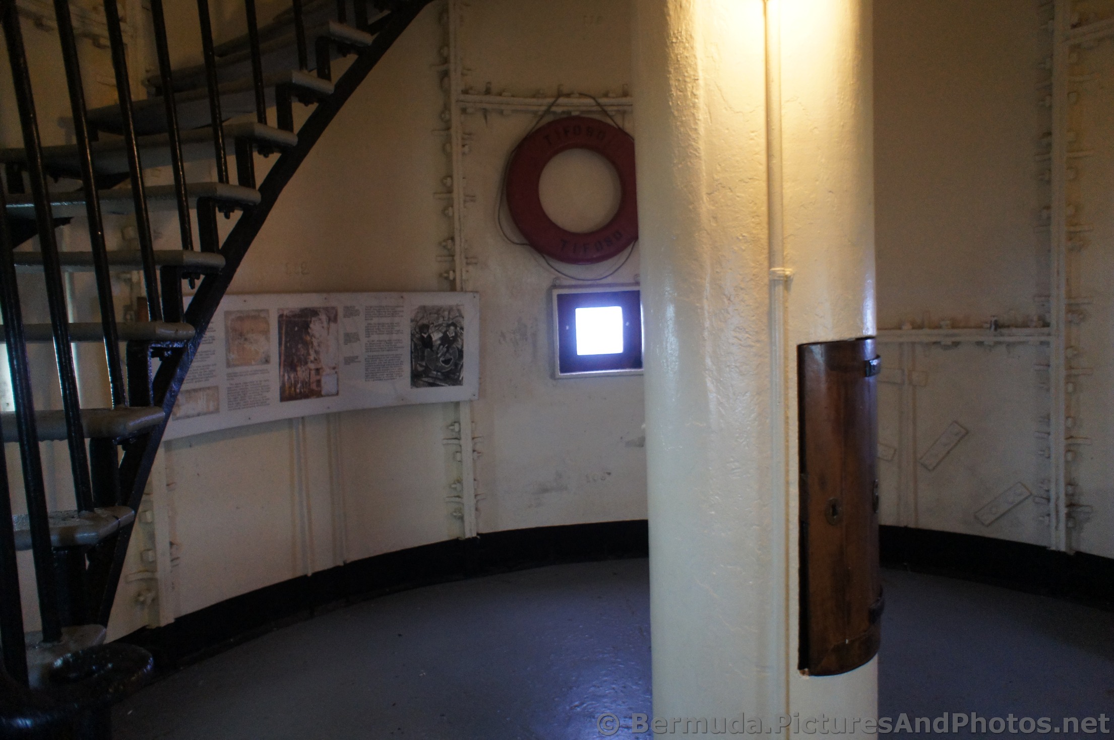 Inside Gibbs Hill Lighthouse base level.jpg