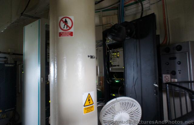 Electronics at the top of Gibbs Hill Lighthouse.jpg