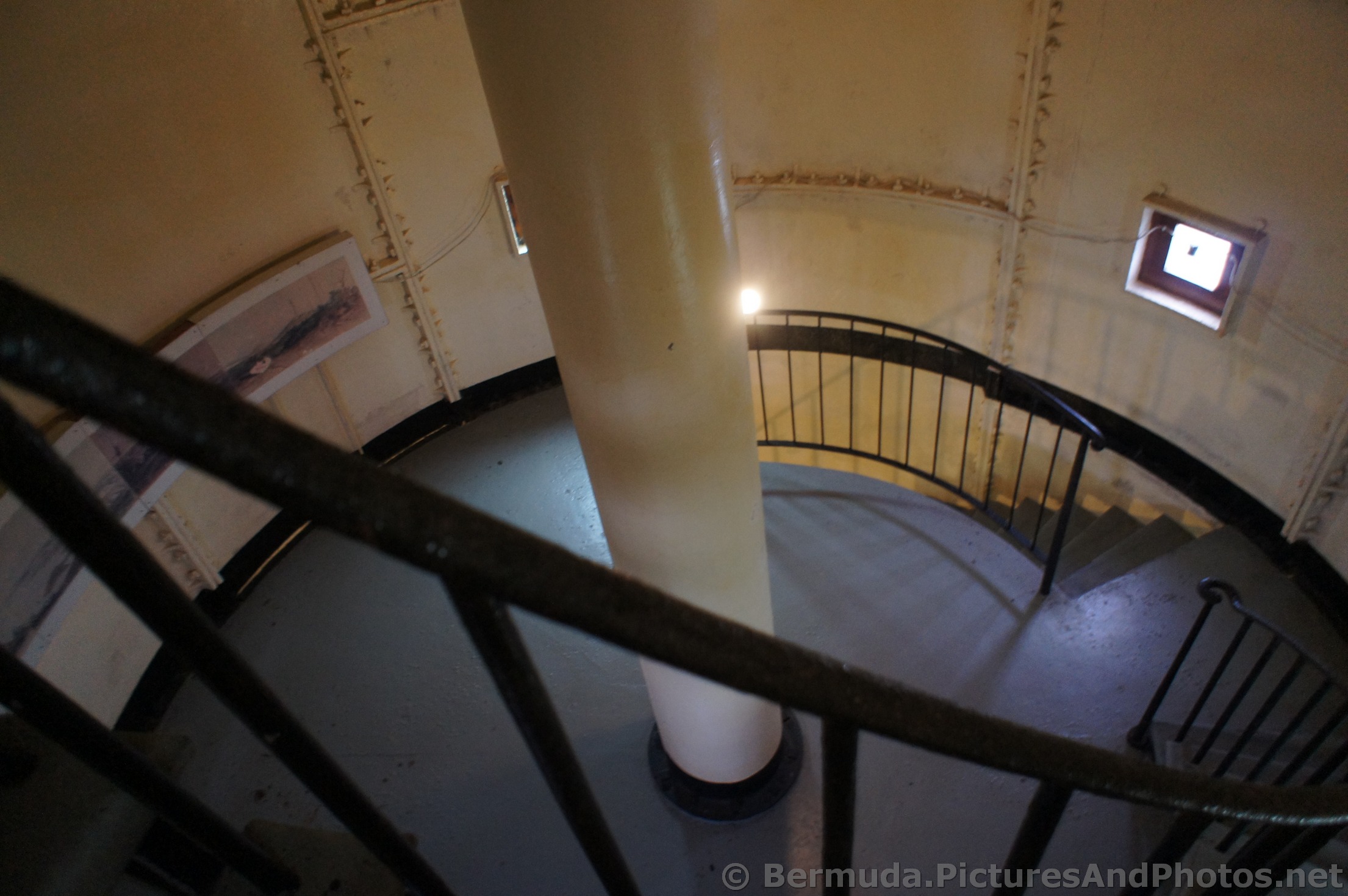 Stair rails of the Gibbs Hill Lighthouse.jpg