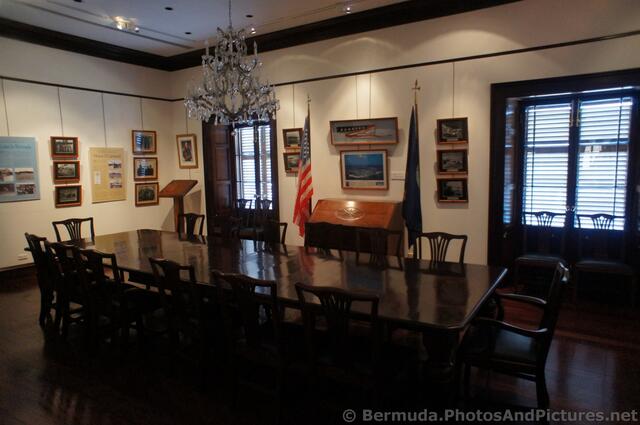 USA Forces Collections room at Commissioner's House Bermuda Maritime Museum.jpg