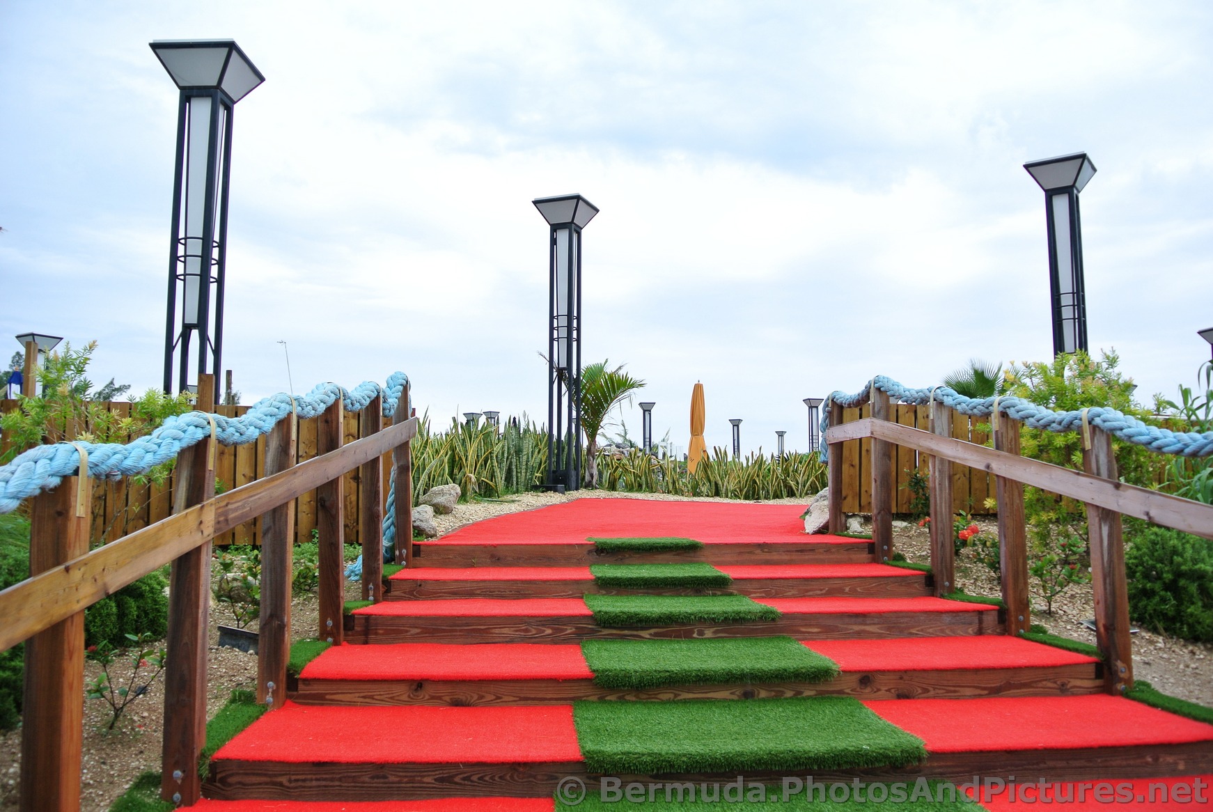 Steps leading up to Bermuda Fun Golf.jpg