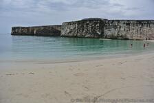 Bermuda Dockyard Fort Walls bordering Snorkel Park Beach.jpg