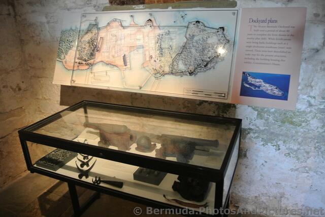 Dockyard plans exhibit Commissioner's House Bermuda Maritime Museum.jpg