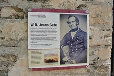 Gate to Northwest Rampart of Bermuda Maritime Museum named after William David Jeans.jpg