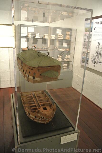 Dockyard building scaled replica exhibit at High Cave Bermuda Maritime Museum.jpg