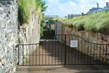 Sheep Gate at Commsioner's House Bermuda Maritime Museum grounds.jpg