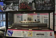 Queen of Bermuda cruise liner replica at Commsioner's House Bermuda Maritime Museum.jpg