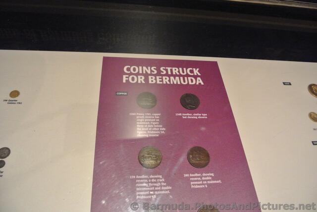 Copper coins struck for Bermuda Commsioner's House Bermuda Maritime Museum.jpg