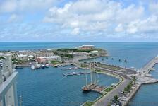 Long docking pier & view of Commissioner's House in the distance from cruise ship.jpg
