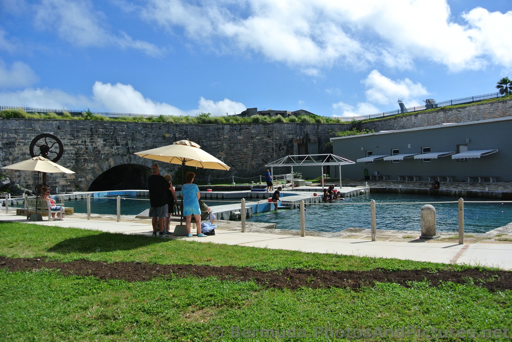 Dolphin Quest area at National Museum of Bermuda.jpg