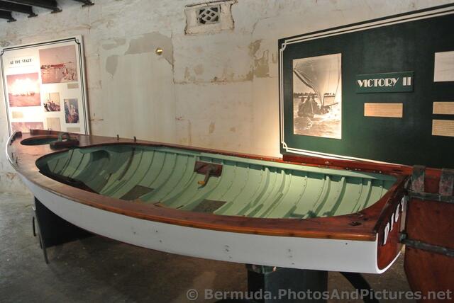 Victory II Sail boat at National Museum of Bermuda.jpg