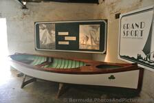Canoe on display at National Museum of Bermuda.jpg