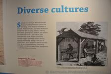 Diverse Culture history poster of Bermuda Queen's Exhibition Hall of National Museum of Bermuda.jpg
