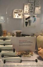 Hygiene & Medicine Shipwreck artifacts at Queen's Exhibition Hall of National Museum of Bermuda.jpg