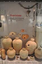 Iberian shipwreck jars at Queen's Exhibition Hall of National Museum of Bermuda.jpg