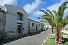 Bermuda Royal Naval Dockyard area public restroom entrance.jpg