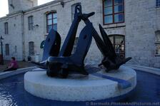 Clocktower Mall Anchor Fountain in Bermuda.jpg